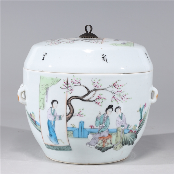 Chinese famille rose enameled porcelain 2ab9a6
