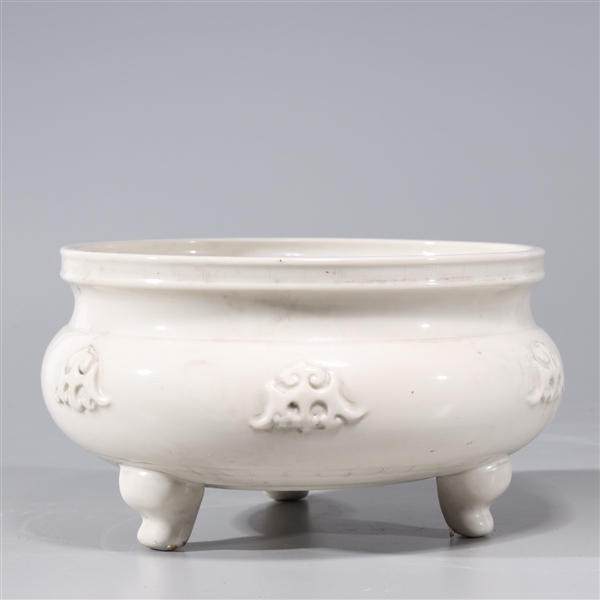 Chinese glazed tripod censer with 2ab9b6