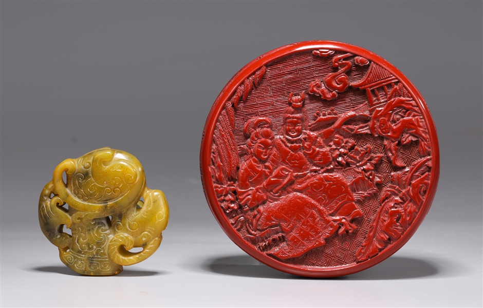 Chinese soapstone carving of animal