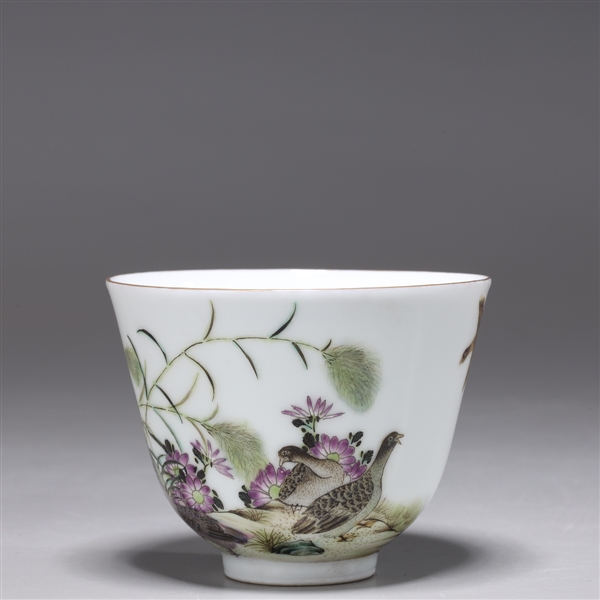 Two Chinese enameled porcelain