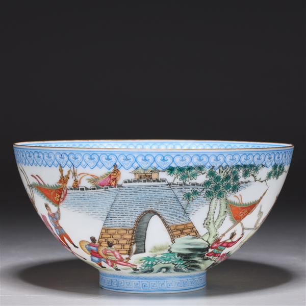 Chinese Famille Rose enameled porcelain