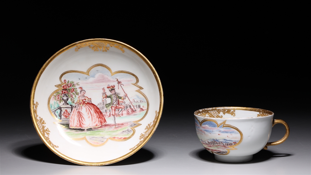 Meissen gilt and enameled porcelain 2aba54