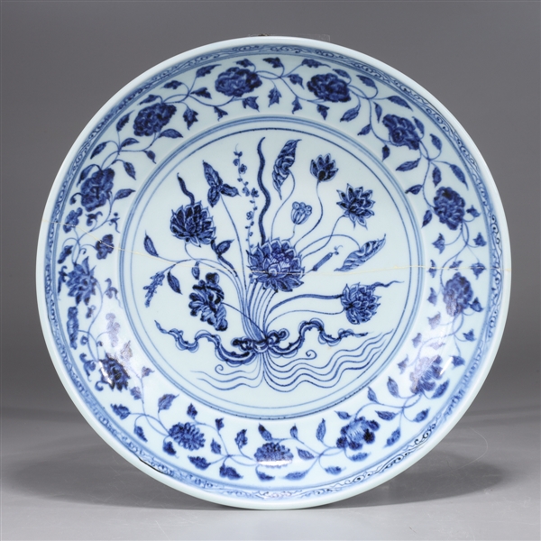 Chinese Yongle Period blue and 2aba76