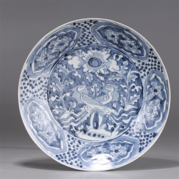 Chinese Ming Dynasty swatow blue and