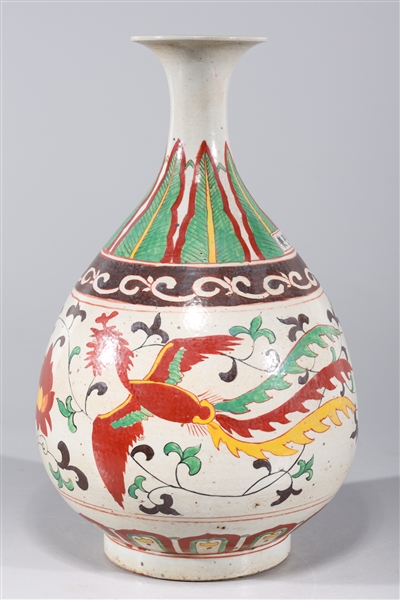Chinese famille verte ceramic vase 2abac7