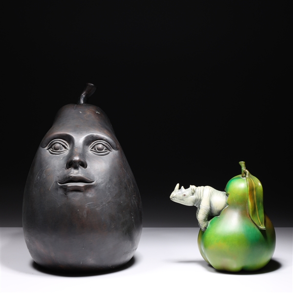 Two Sergio Bustamante sculptures;