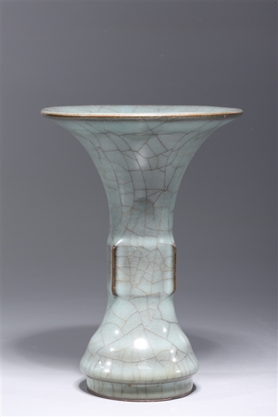 Chinese celadon crackle glazed