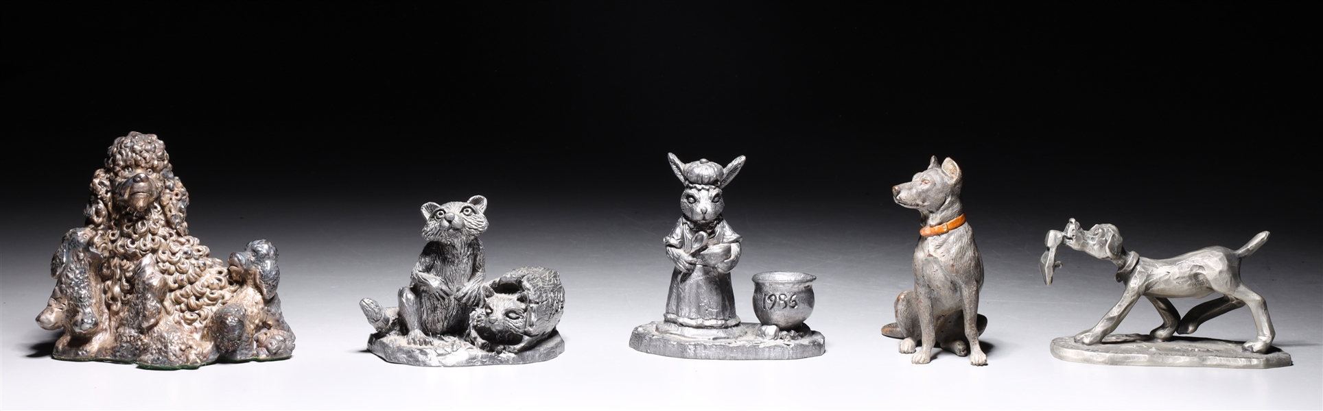 Group of eleven assorted pewter 2abce4
