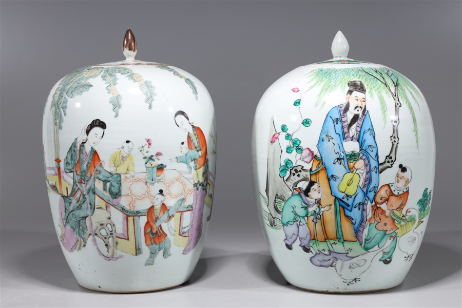 Two Chinese famille rose enameled 2abe0a