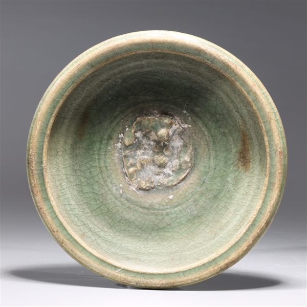 Chinese celadon glazed brush washer 2abe42