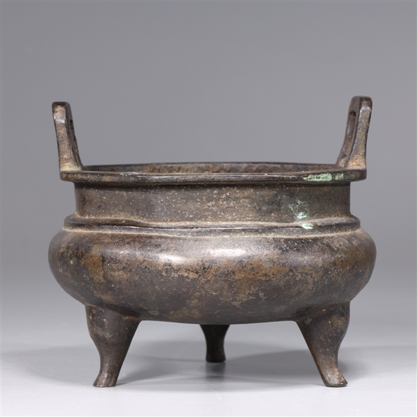 Chinese bronze tripod censer with 2abe54