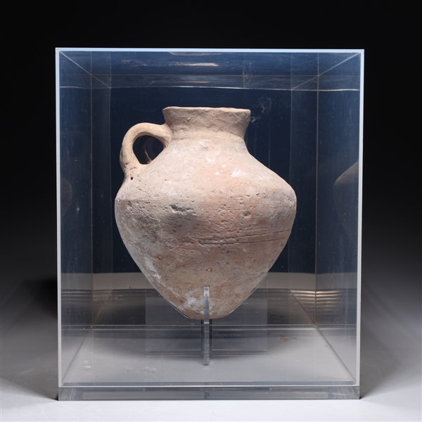 Pre Columbian ceramic jug in custom 2abe7b