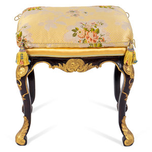 A George II Style Gilt-Decorated