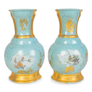 A Pair of French Porcelain Flat Back 2abec3