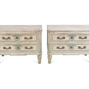 A Pair of Louis XVI Style Painted 2abebd