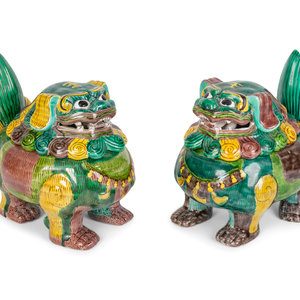 A Pair of Chinese Sancai Glazed 2abec7