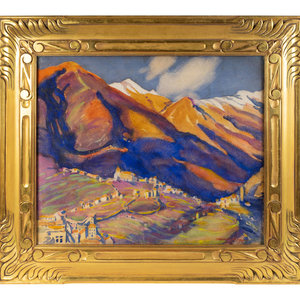 Margaret Patterson American 1867 1950 Mountains 2abeed