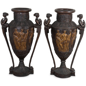 A Pair of Neoclassical Style Bronze 2abf22