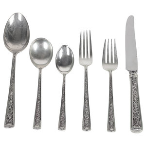 An American Silver Flatware Service WATSON 2abf9c