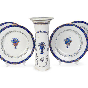 A Set of Four Chinese Export Porcelain 2abfbd