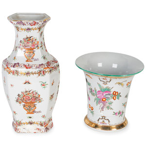 Two Chinese Export Style Porcelain 2abfc7