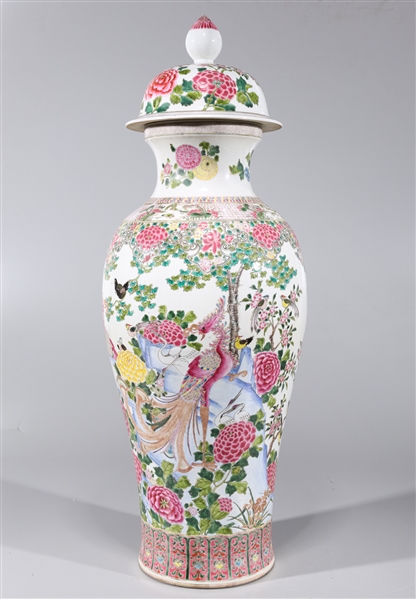 Chinese famille rose enameled porcelain