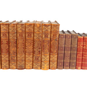 Literature Eleven Decorative Volumes Comprising Masters 2ac028