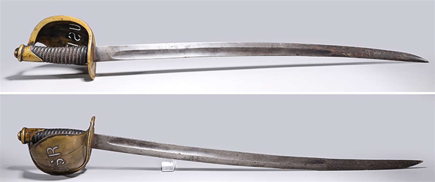 Two United States cutlasses, one