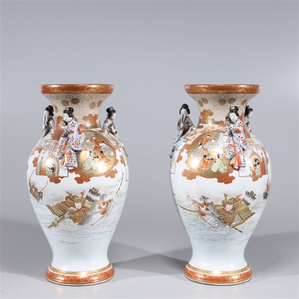 Pair of antique Japanese porcelain 2ac0be