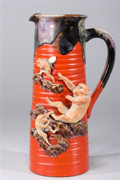 Japanese Sumidagawa pitcher featuring 2ac0bc