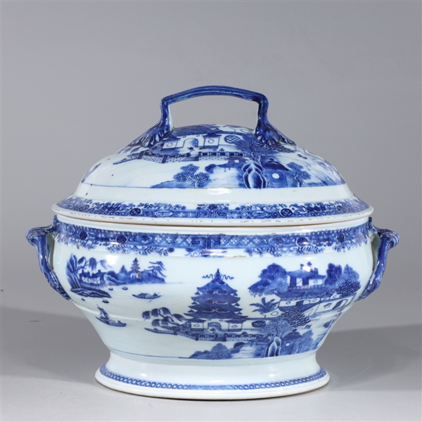 18th century Chinese blue and white 2ac0f4
