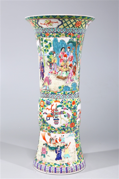 Chinese famille rose enameled porcelain