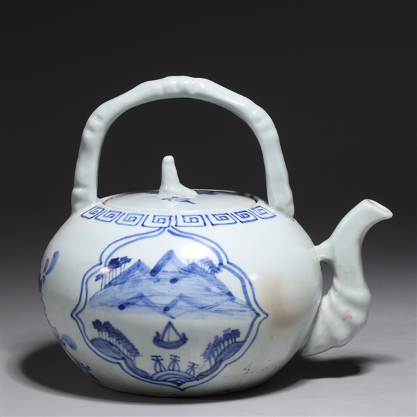 Korean blue and white porcelain