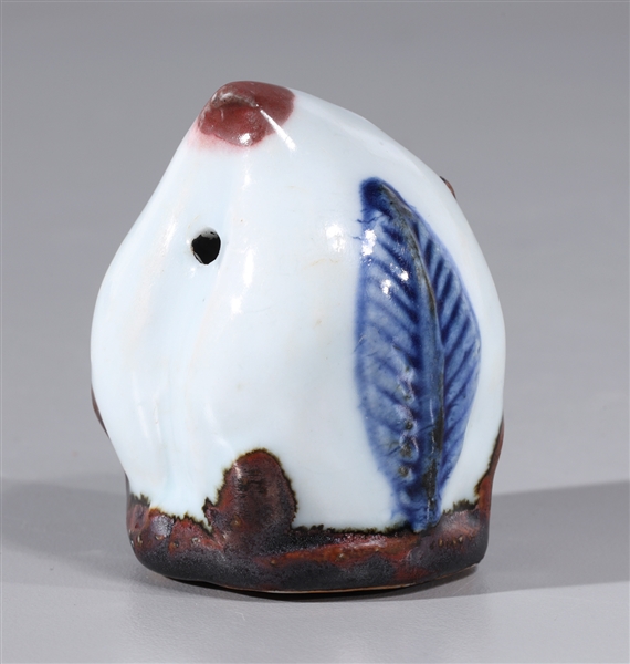 Korean blue red and white glazed 2ac19a