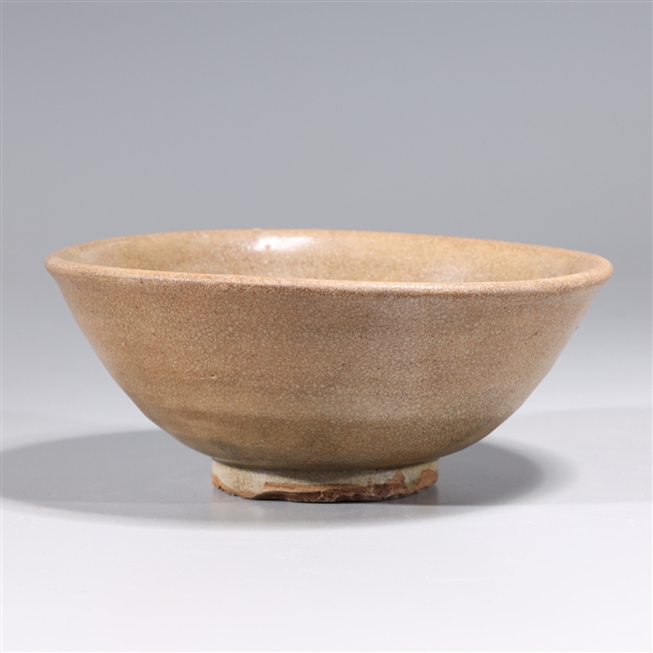 Korean glazed ceramic bowl as is 2ac1a2
