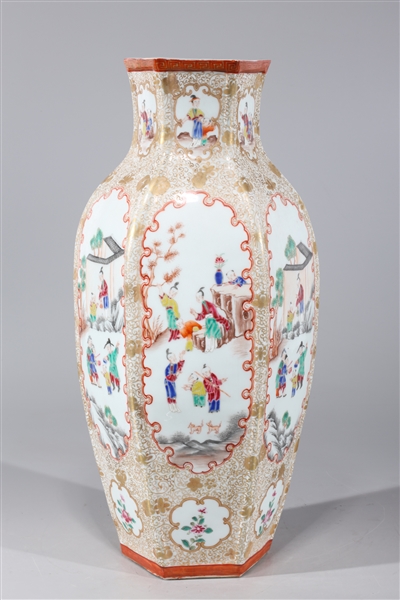 Chinese gilt enameled porcelain
