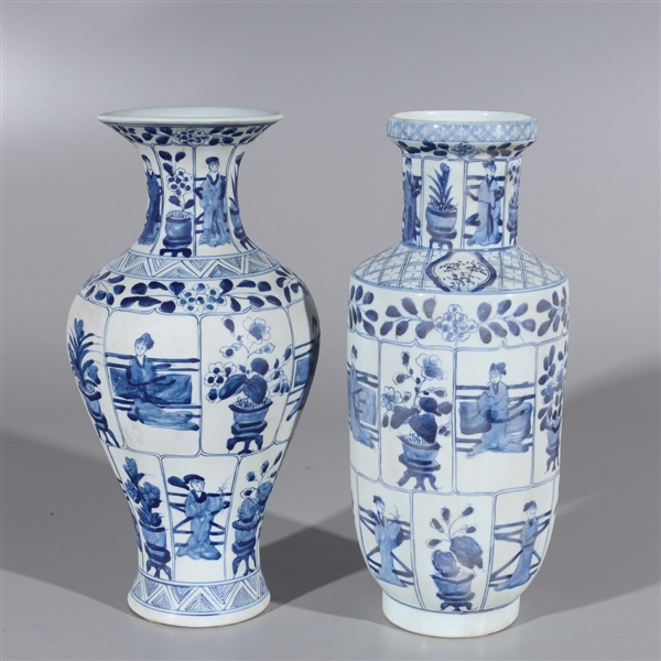 Two Chinese blue and white porcelain 2ac1d9