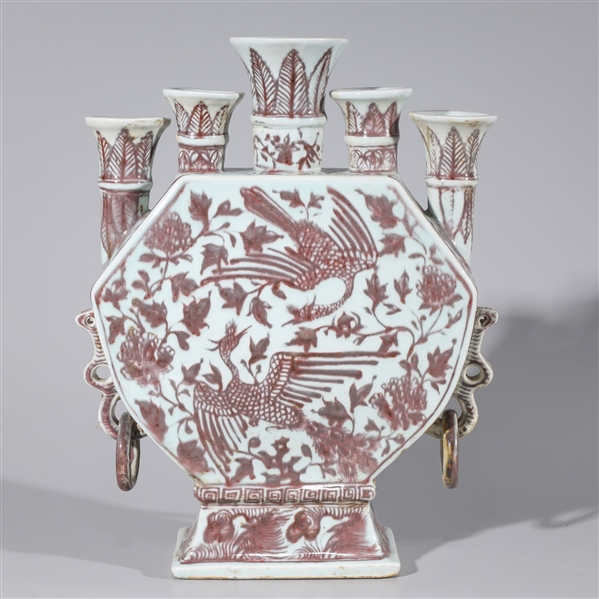 Chinese porcelain tulipiere with