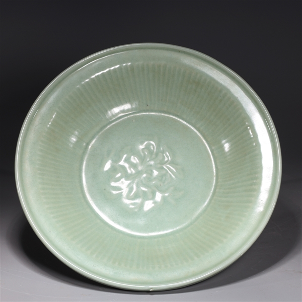 Chinese celadon glazed ceramic serving