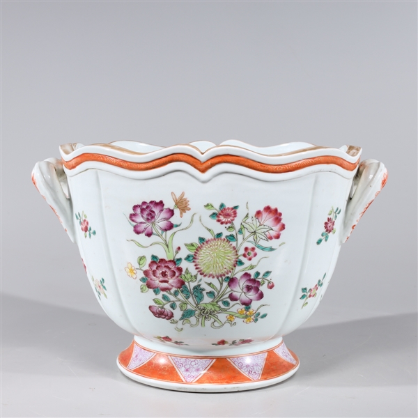 Chinese famille rose enameled porcelain