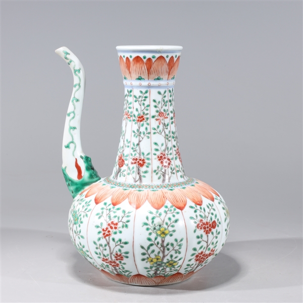 Chinese famille verte enameled porcelain