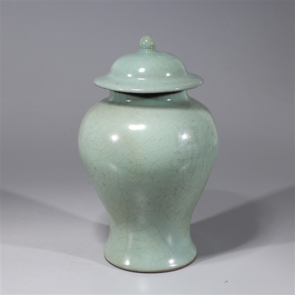 Chinese celadon glazed covered