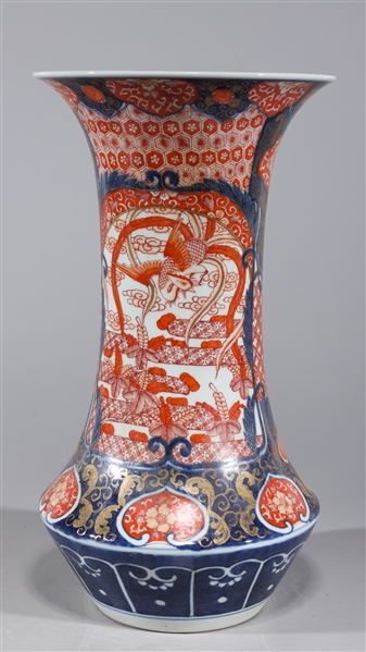 Chinese Imari style vase with gilt 2ac355