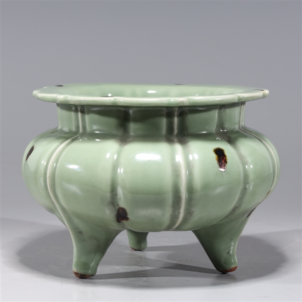 Chinese celadon glazed porcelain