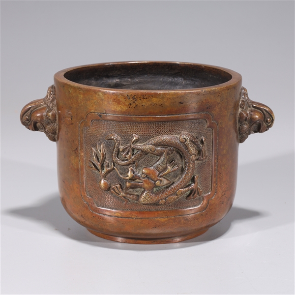 Chinese Ming style bronze censer 2ac3a3