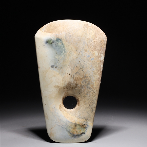 Chinese archaistic hardstone axe