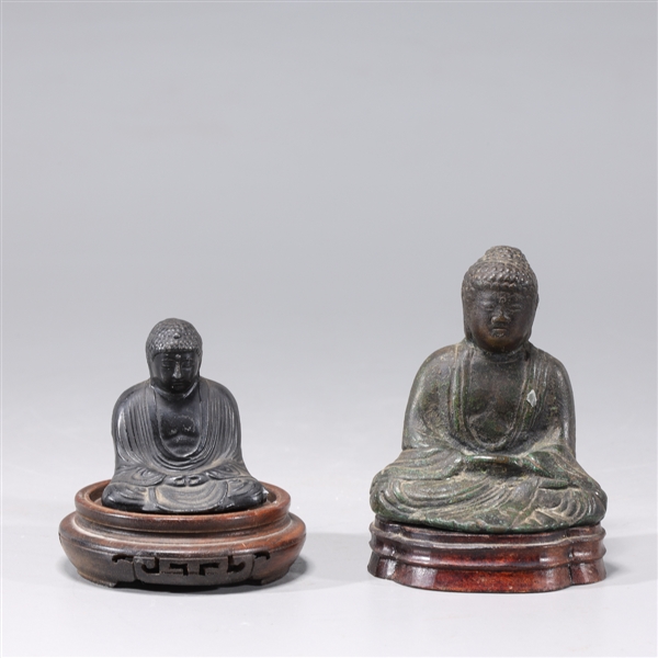 Two antique Japanese miniature 2ac3f4