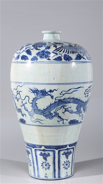 Chinese blue and white Meiping