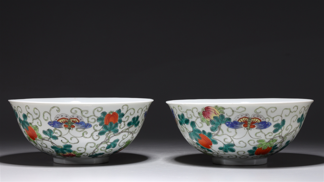 Two Chinese enameled porcelain 2ac44b