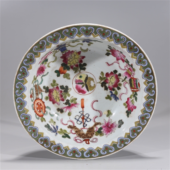 Chinese famille rose enameled porcelain